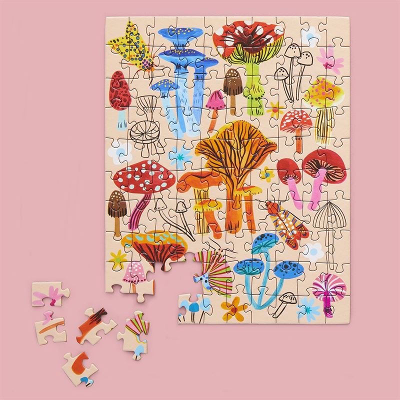 Mushroom Patch 100pce Puzzle Snax