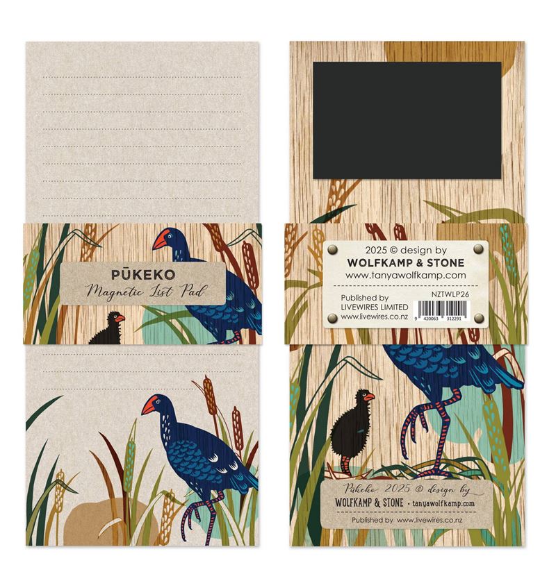 Pukeko Magnetic List Pad