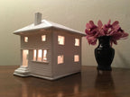 City Villa Porcelain Tealight House