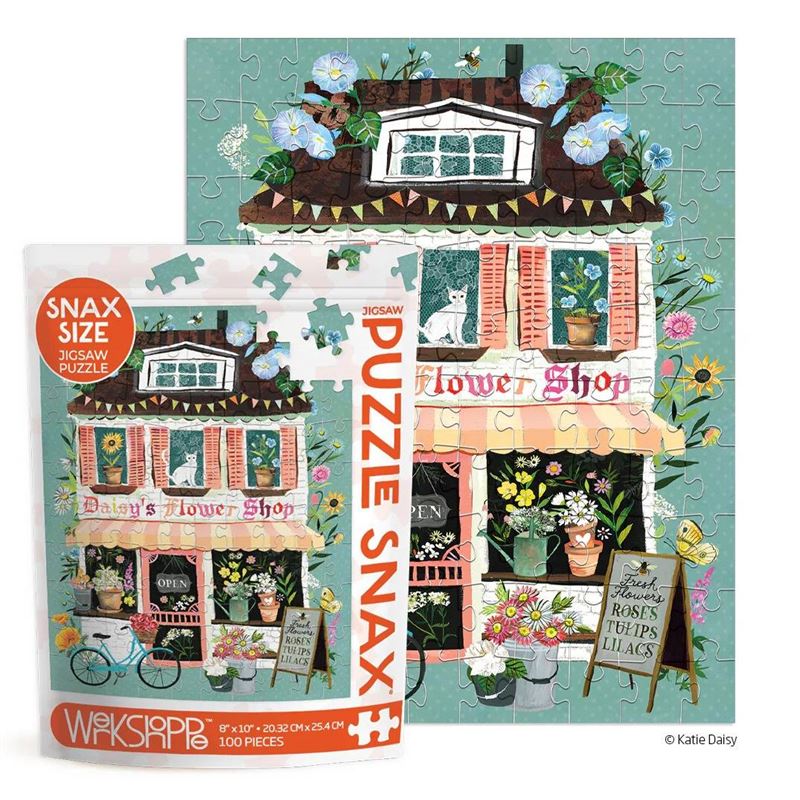 Daisys Flower Shop 100p Snax Puzzle