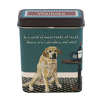 Labrador & Wine Pocket Treat Tin
