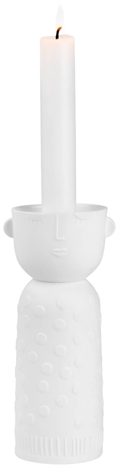 Luna Porcelain Candle Holder