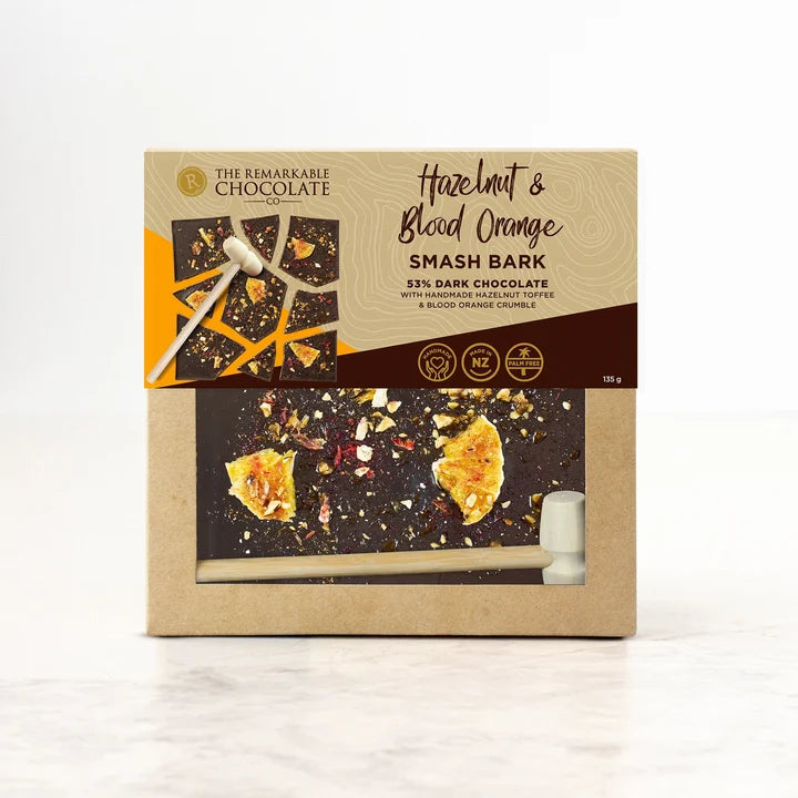 Remarkable Smash Bark Hazelnut & Orange