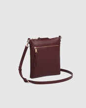Load image into Gallery viewer, Cressida Cross Body Bag Burgundy