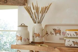 Buttercup Farm Ceramic Lrg Canister