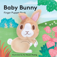 Load image into Gallery viewer, Baby Bunny Finger Puppet Book