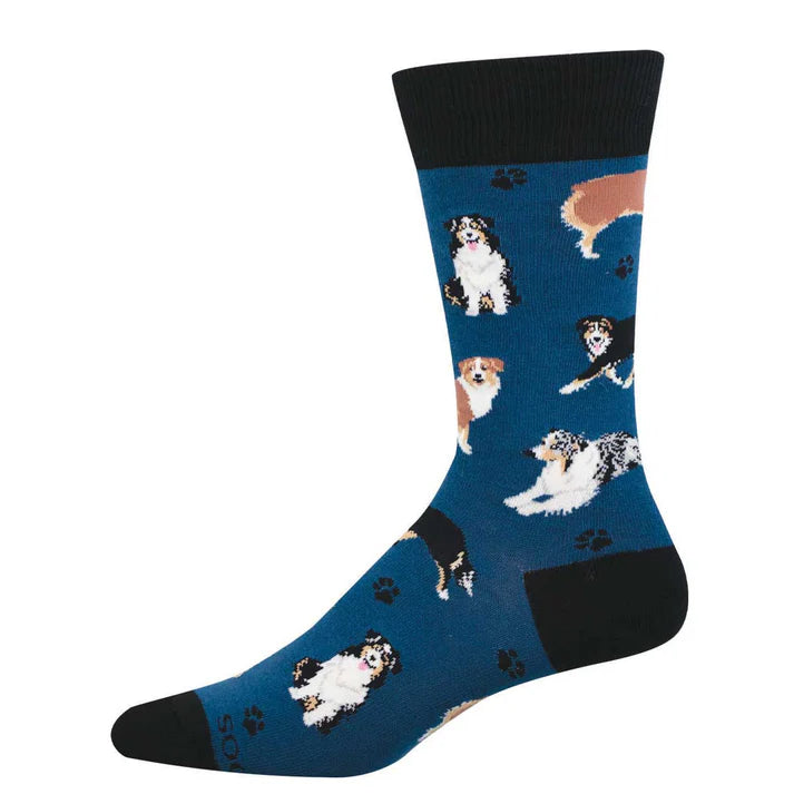 M Aussies Blue Sock