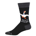 M Silly Goose Black Sock