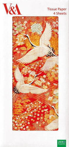 Kimono Cranes Tissue Paper