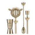 Modern Bee 4piece Barware Set