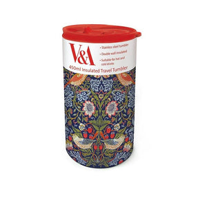 Strawberry Thief Travel Tumbler