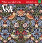William Morris & Friends 2026 Wall Calender
