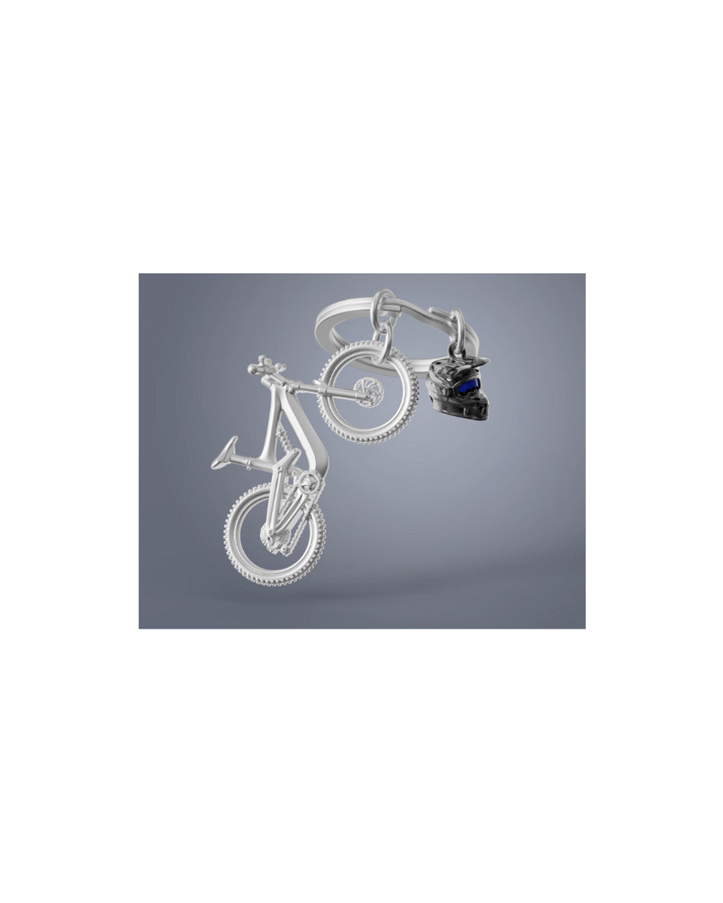 Mountain Bike Keychain