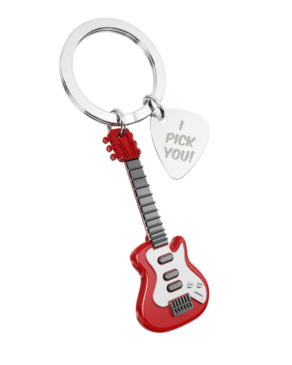 Electric Guitar Keychain