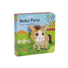 Load image into Gallery viewer, Baby Pony Finger Puppet Book