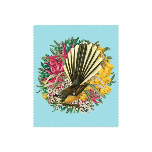 Botanical Fantail Lens Cloth