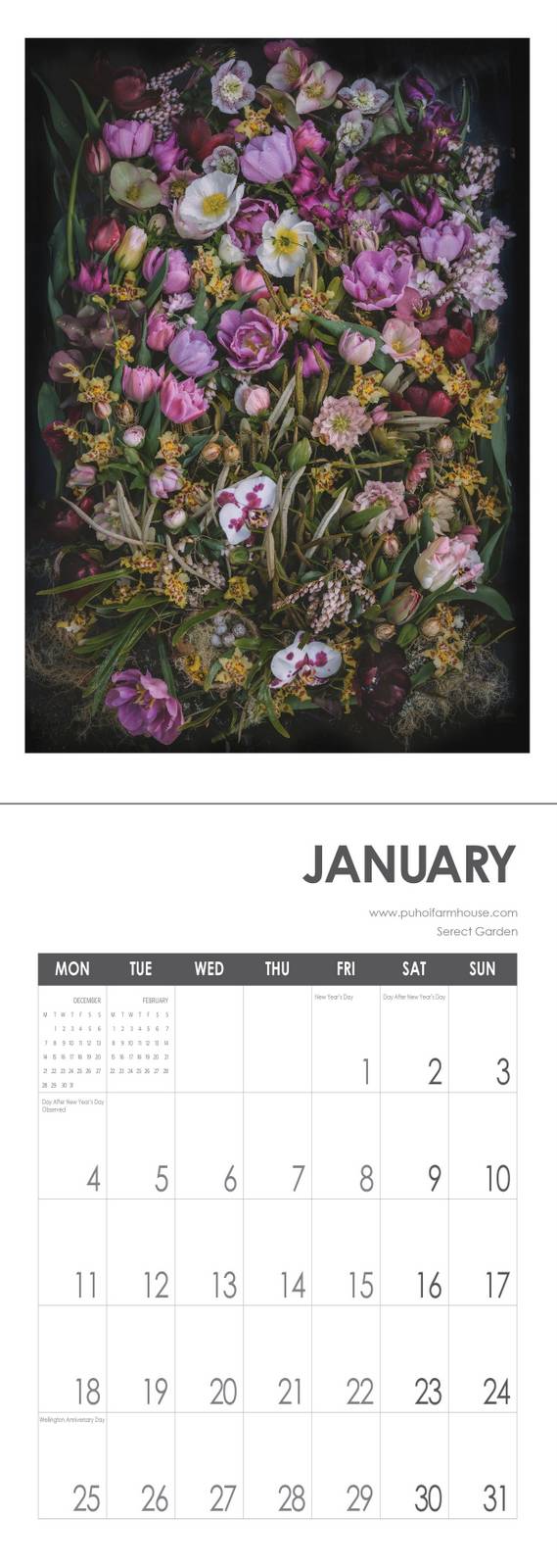 Laura Tait 2027 Wall Calendar