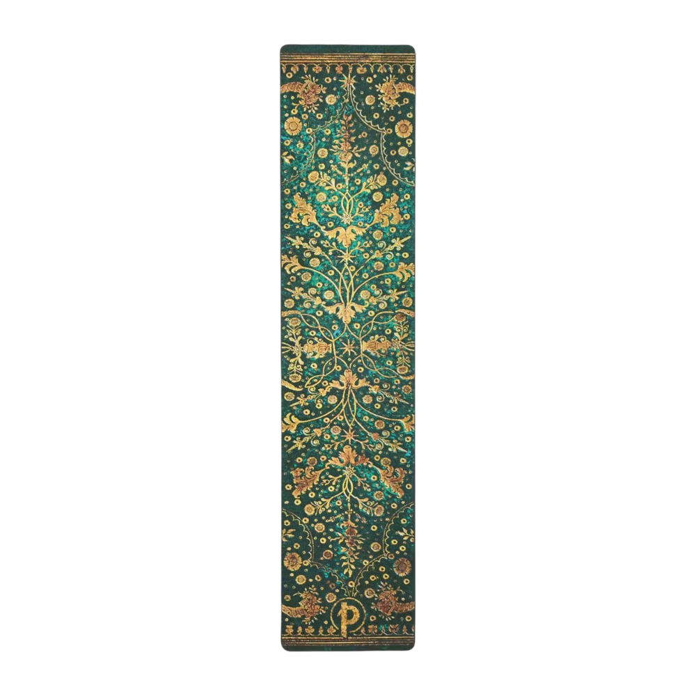 Emerald Flower Bookmark