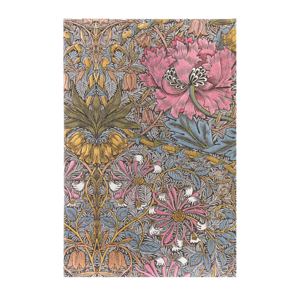 Morris Pink Honeysuckle Mini Address Book