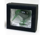 5cm Dark Green Glass Kiwi