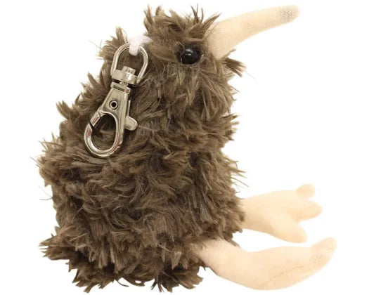 10cm Soft Kiwi Key Chain bag Clip