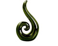 13cm Ceramic Koru Green