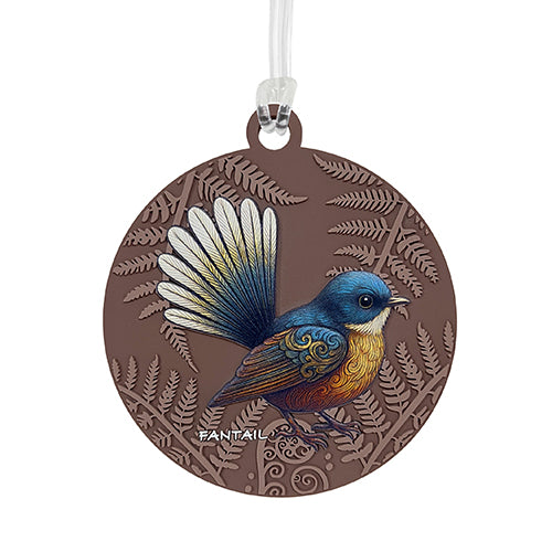 Bag Tag NZ Nest Fantail