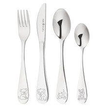 Load image into Gallery viewer, Wilkie 4pce Puppy Cutlery Set