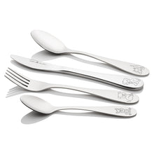 Load image into Gallery viewer, Wilkie 4pce Puppy Cutlery Set