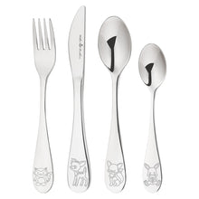 Load image into Gallery viewer, Wilkie 4pce Woodland Cutlery Set