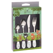 Load image into Gallery viewer, Wilkie 4pce Woodland Cutlery Set