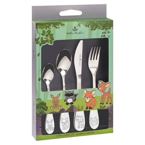 Wilkie 4pce Woodland Cutlery Set