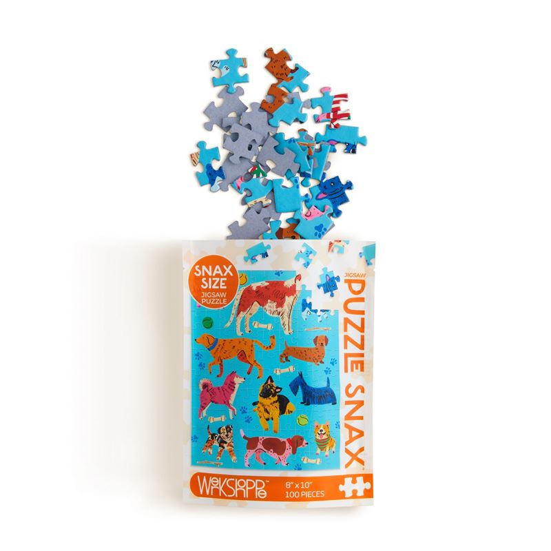 Pooches Playtime 100pce Puzzle Snax