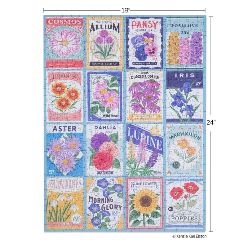 Seed Packets 500p Puzzle