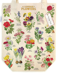 Language of Flowers Vintage Tote Bag