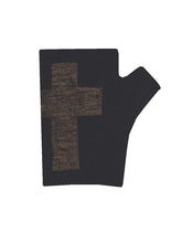 Load image into Gallery viewer, Hobo Length Glove Black Cross