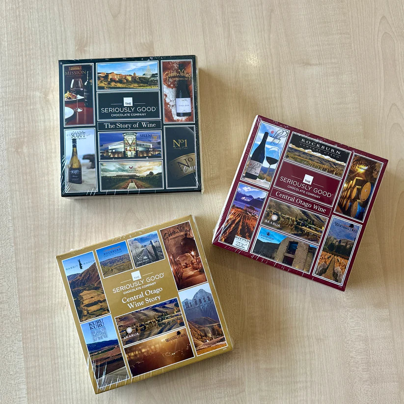 16 box Wine Infused Central Otago Wine Chocolate Box