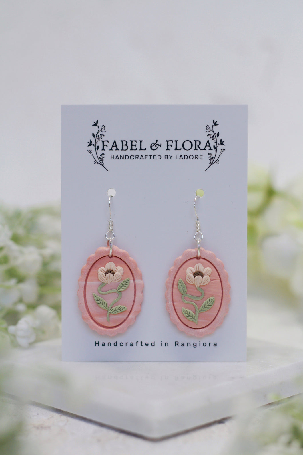 Blushed Blooms Earrings