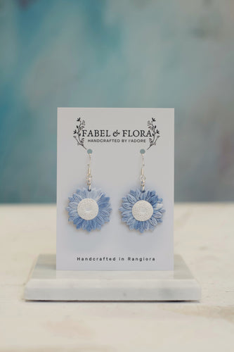 Blue Blooms Earrings