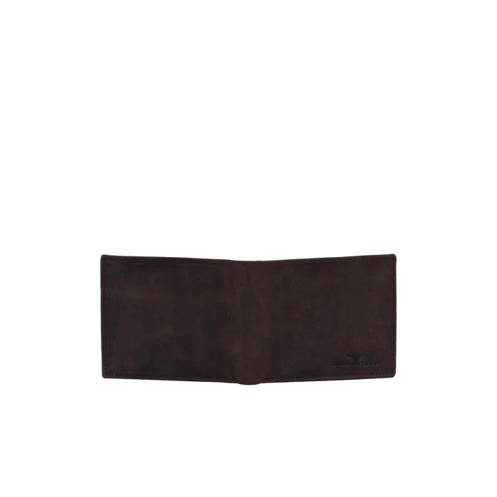 Amos Leather Wallet W/ID Pocket Nappa Brown