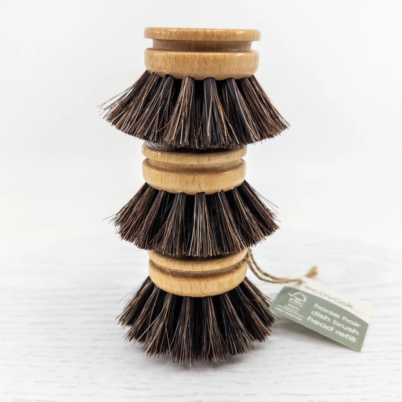 Dish Brush refill Horse Hair