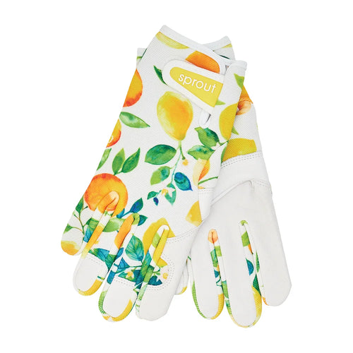 Sprout Goatskin Gloves Amalfi Citrus