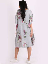Load image into Gallery viewer, Adeline Linen Top/Dress Grey