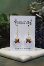 Autumnal Bloom Handcrafted Earrings