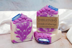 Lavender & White Sage Crystal Handcrafted Soap