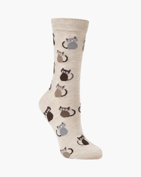 W Cats Bamboo Sand Sock