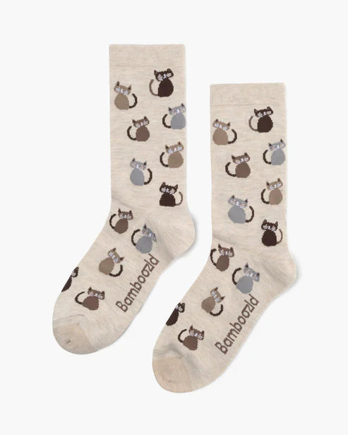 W Cats Bamboo Sand Sock