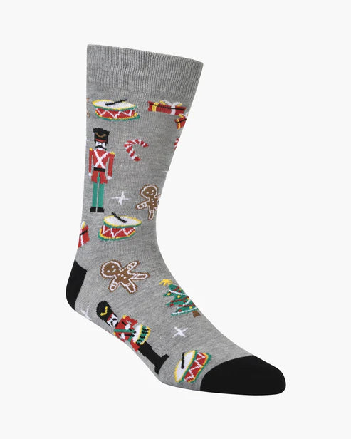 M Nutcracker Grey Bamboo Sock 7-11