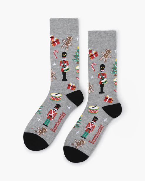 M Nutcracker Grey Bamboo Sock 7-11