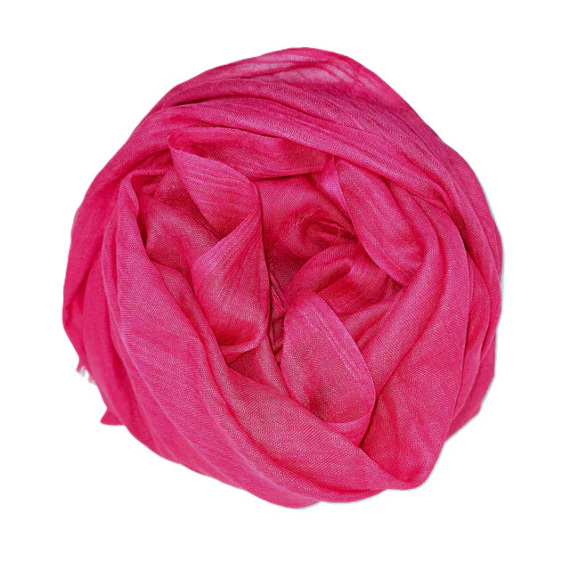 Bamboo Scarf Hot Pink